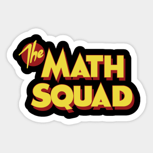 Math Squad Sticker